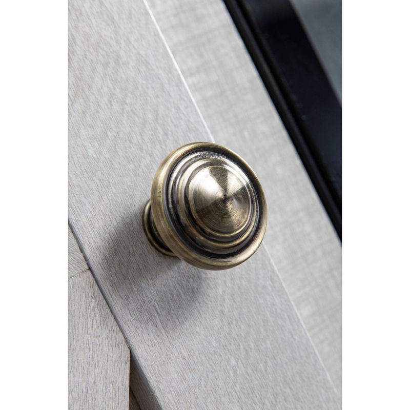 48" TV Stand For TVs up to 55" with Electric Fireplace White - Home Essentials