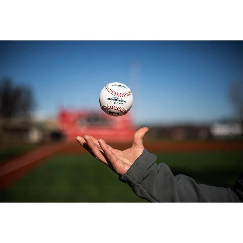 Rawlings MLB Official League Baseball with Case and Stand
