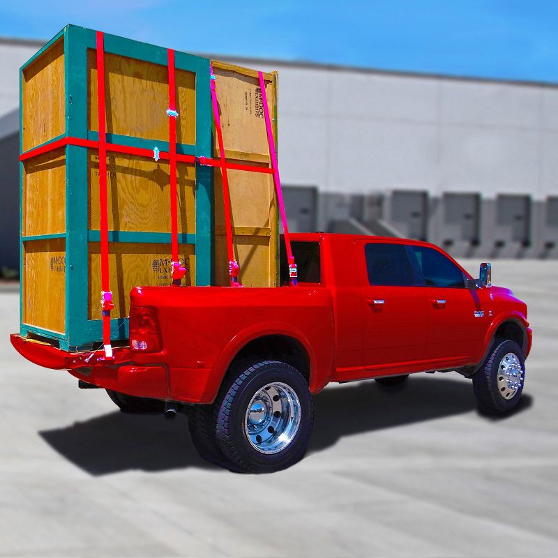 Snap Loc Stainless E Track Compact Single Strap Steel Anchor for Dolly System and Cargo, 10 Pack