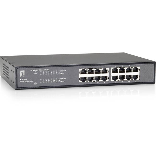 Levelone Geu-1621 16-Port Gigabit Switch