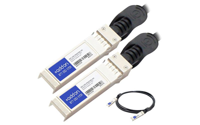AddOn MSA and TAA Compliant 10GBase-CU SFP+ to SFP+ Direct Attach Cable (Passive Twinax, 5m) - 100% compatible and guaranteed to work