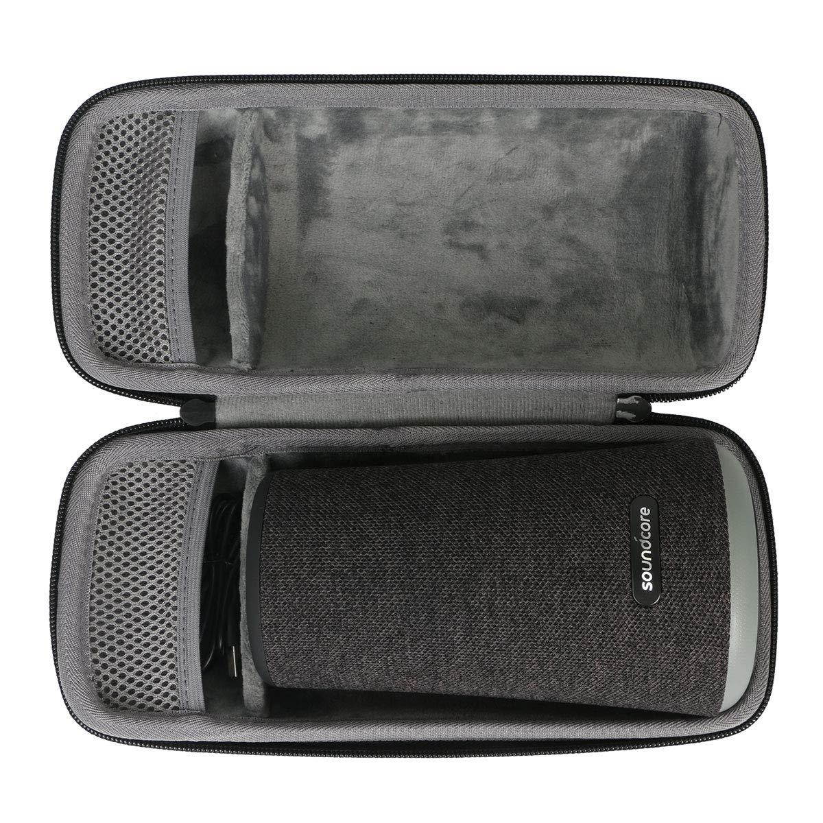 co2crea Hard Travel Case for Anker Soundcore Flare+ Plus Portable 360&deg; Bluetooth Speaker