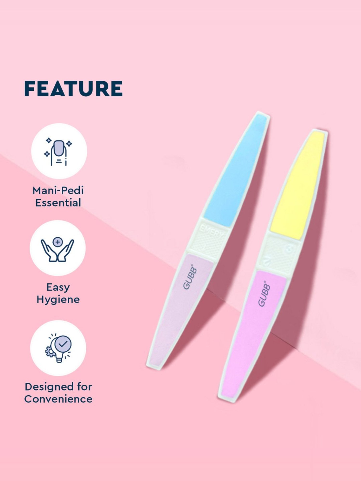 Raaga Professional Pedicure & Manicure 6 Step Single Use Kit Rose - 6 Sachets