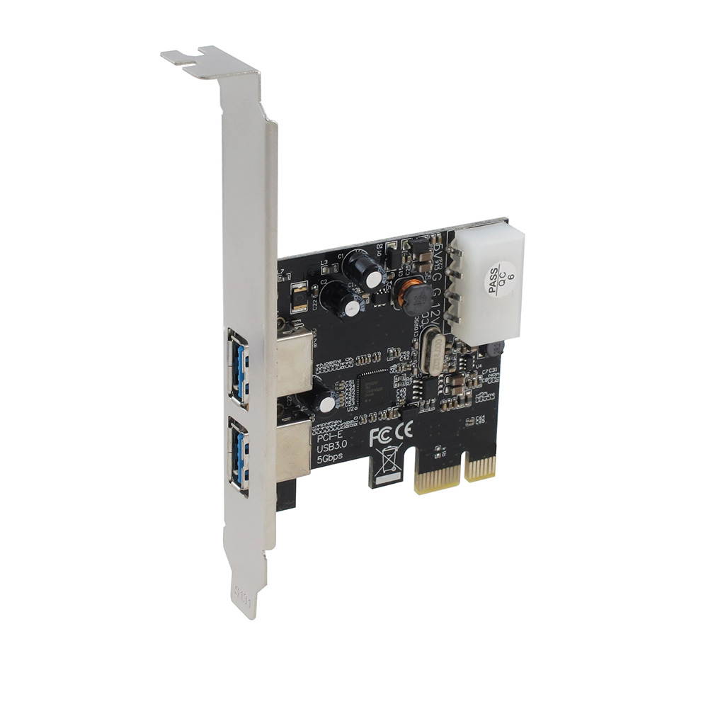 SEDNA - PCI Express 2 Port USB 3.0 Adapter ( NEC 720200 chipset )