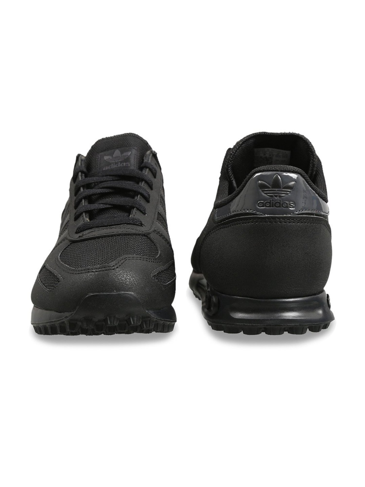 Adidas Originals Men's LA TRAINER Black Casual Sneakers