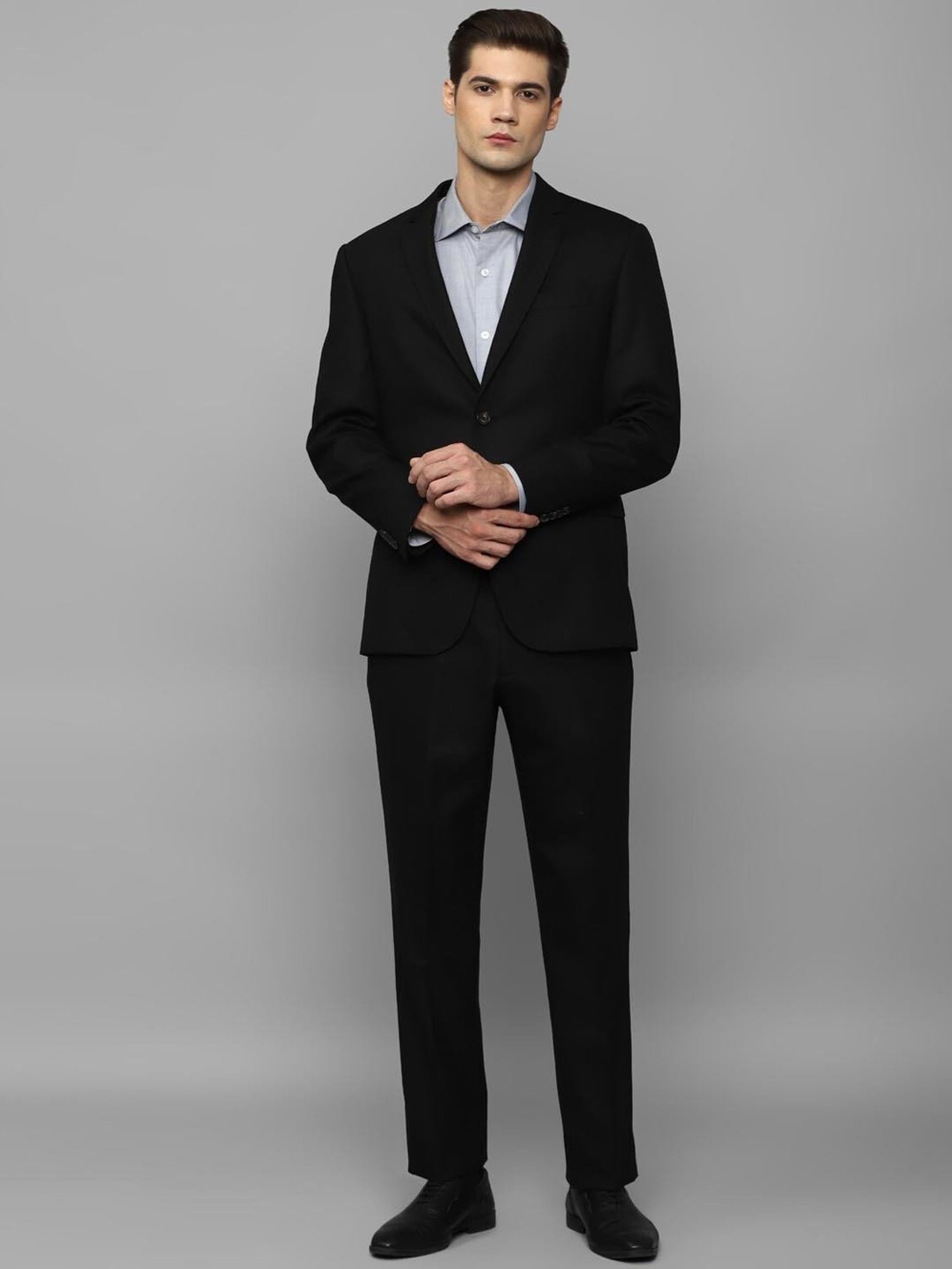 Raymond Brown  Slim Fit Printed Three Piece Suit