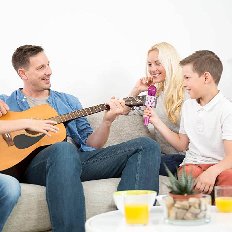 Birthday Gifts for 412 Year Old Girls  Wireless Karaoke Microphone Toys for 612 Year Old Girls Kids Birthday Party Gift for Girls Age 412