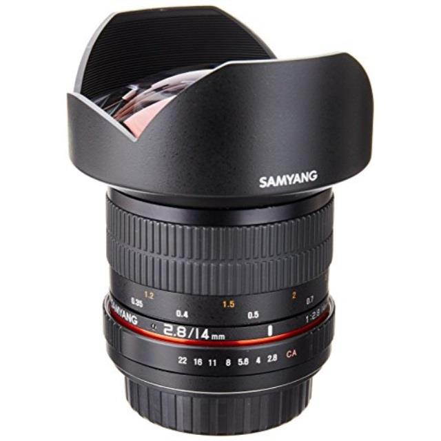 Samyang 14mm Ultra Wide-Angle f/2.8 IF ED UMC Manual Focus for Canon #SY14M-C