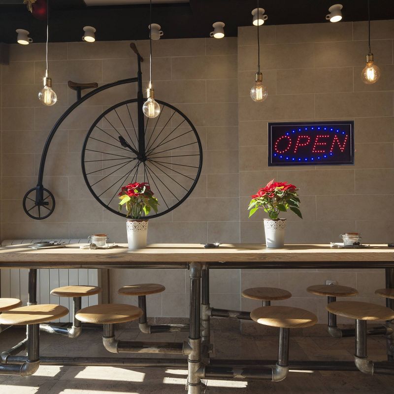 Neon LED Sign with Animation OPEN - Trademark Global