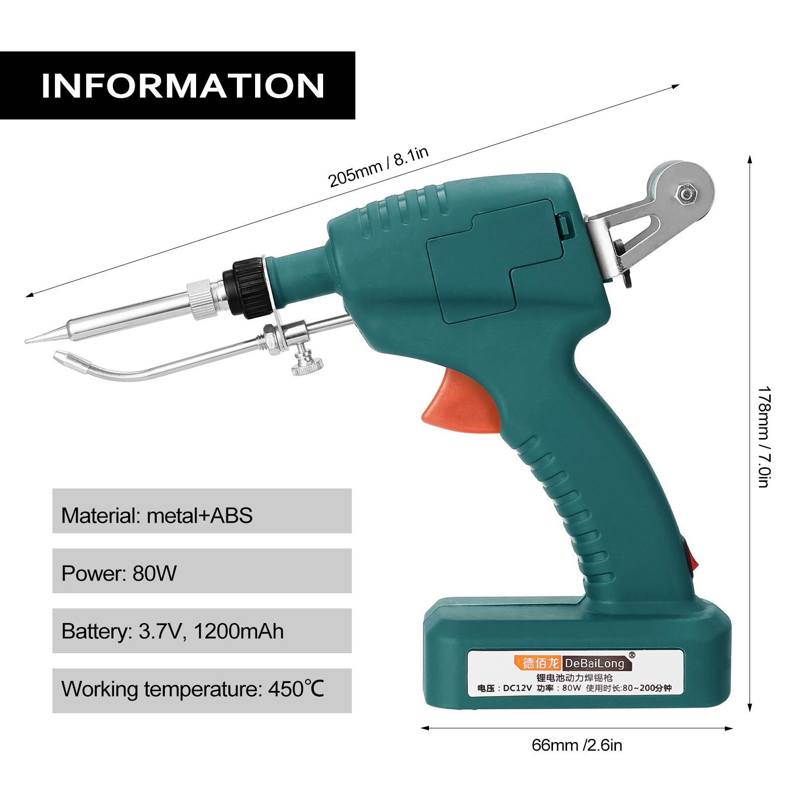 EU 80W Portable Rechargeable Cordless Soldering Iron Handheld Automatically Send Tin Machine Wire Welding Repairing Tool Kit