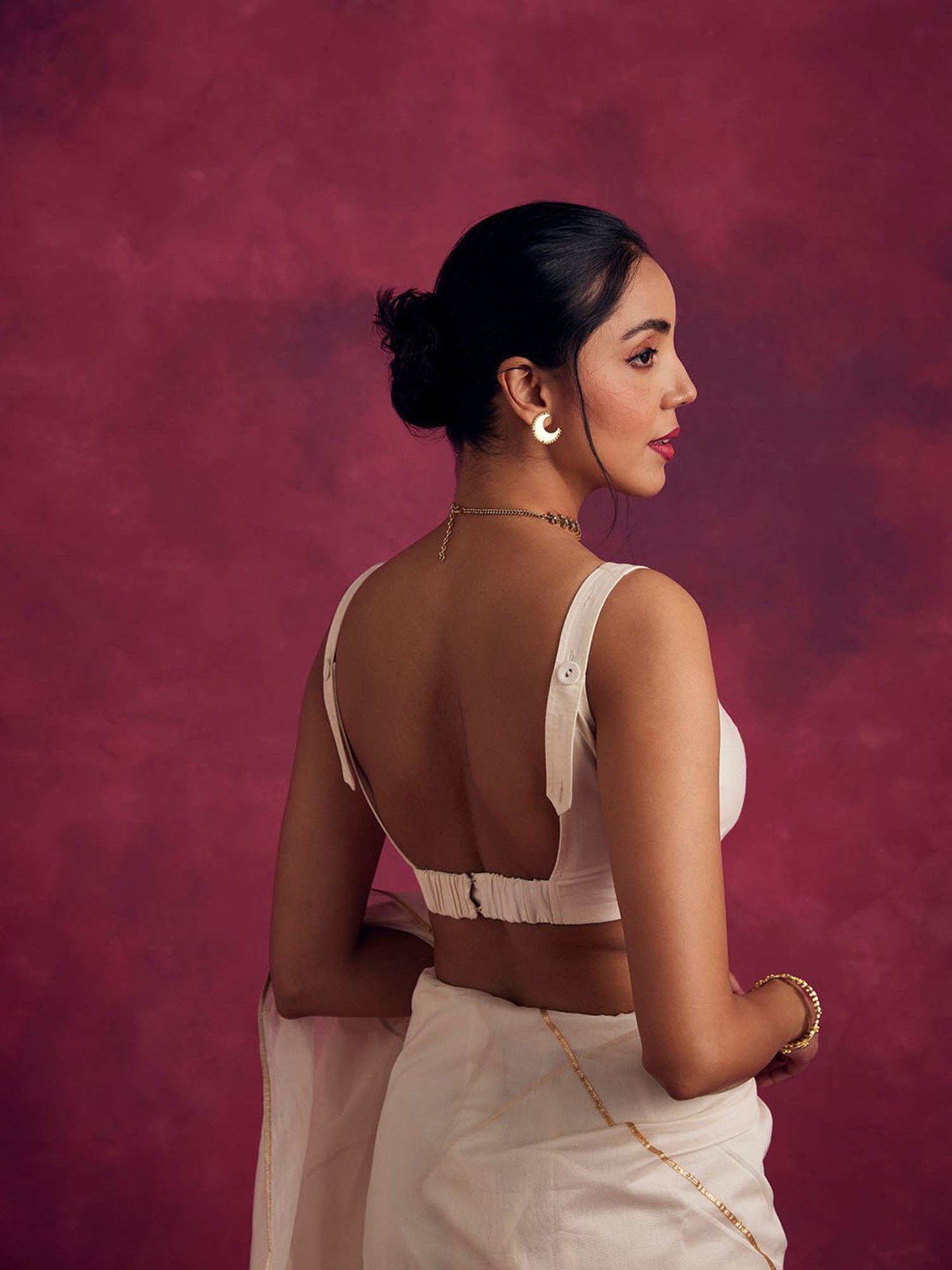 Abhishti Beige Blouse