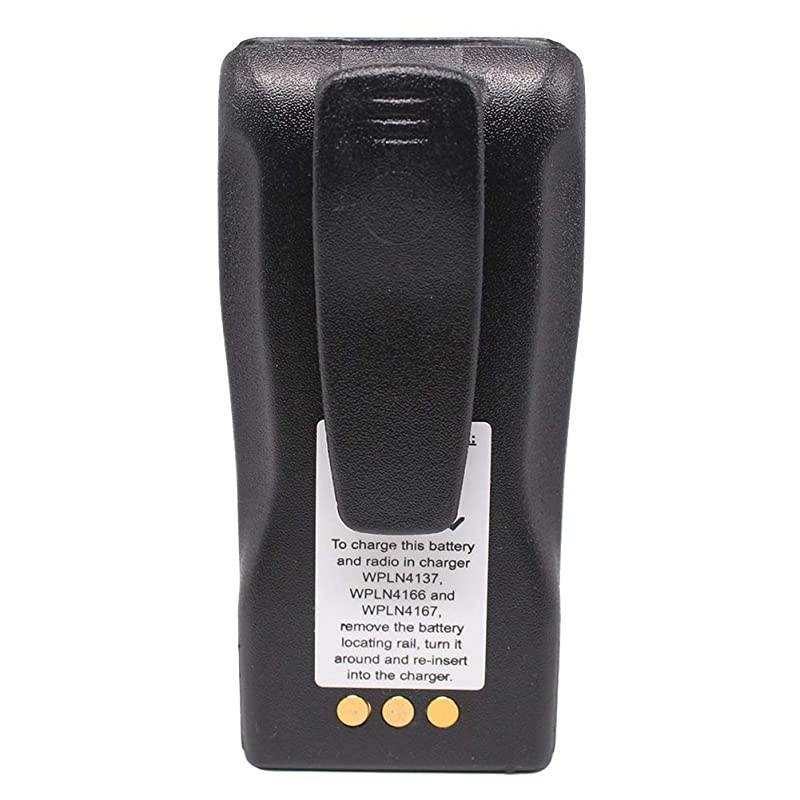 1600mAh NiMH Battery Compatible for Motorola CP200 CP200D PR400 EP450 EP450S DEP450 CP150 CP140 CP160 CP180 CP250 GP3688 GP3188 Two Way Radio A NNTN4496 PMNN4072A