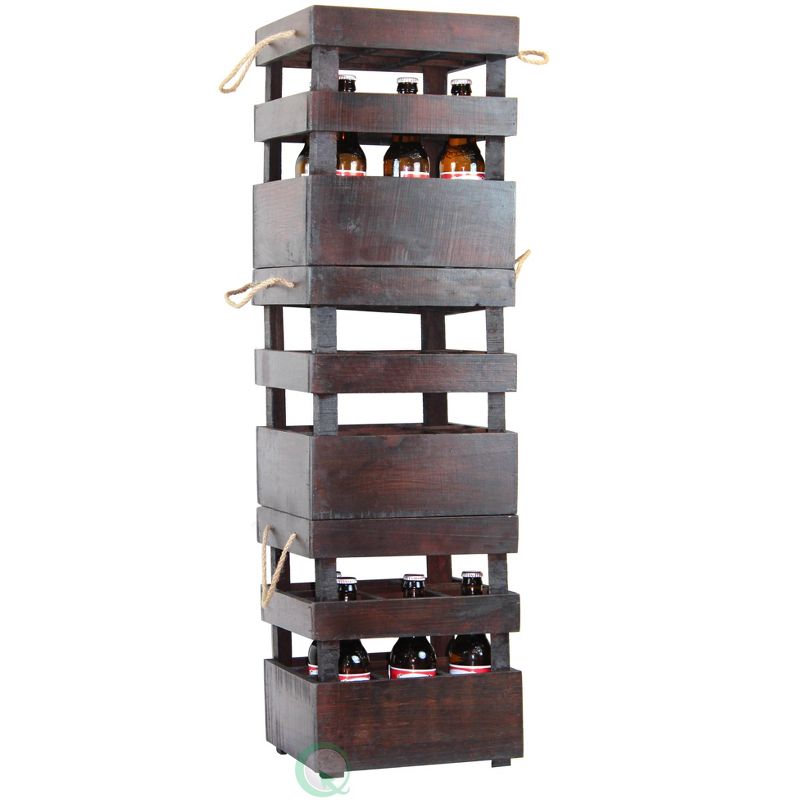 Aster High Bar Cabinet Light Wood - RST Brands