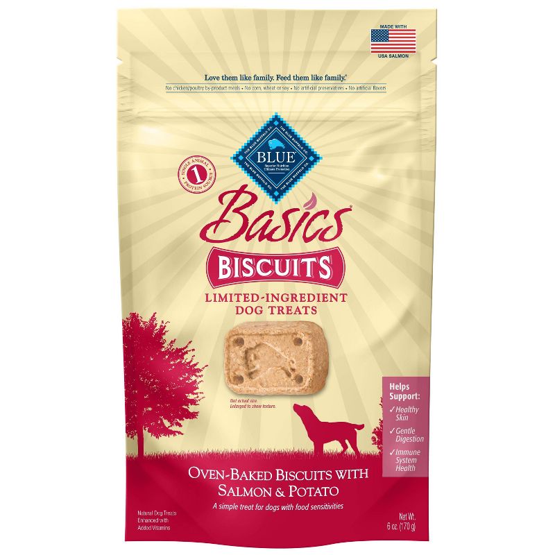 Nudges Protein Biscuit Chicken Dog Treats -16oz