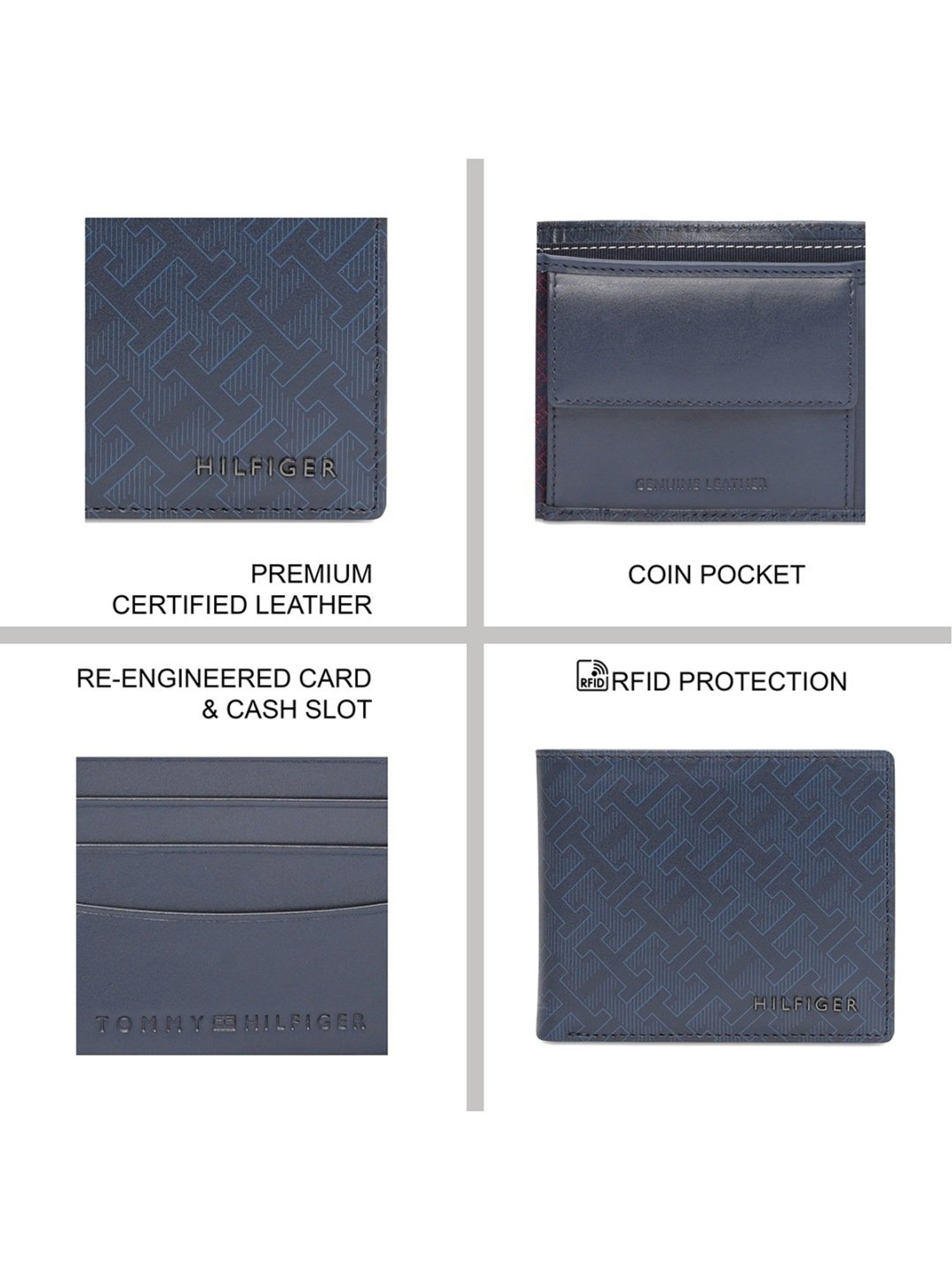 Deuter Black Casual Rfid Wallet