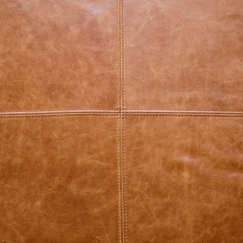 Yosemite Ottoman Cognac Tan - Poly & Bark