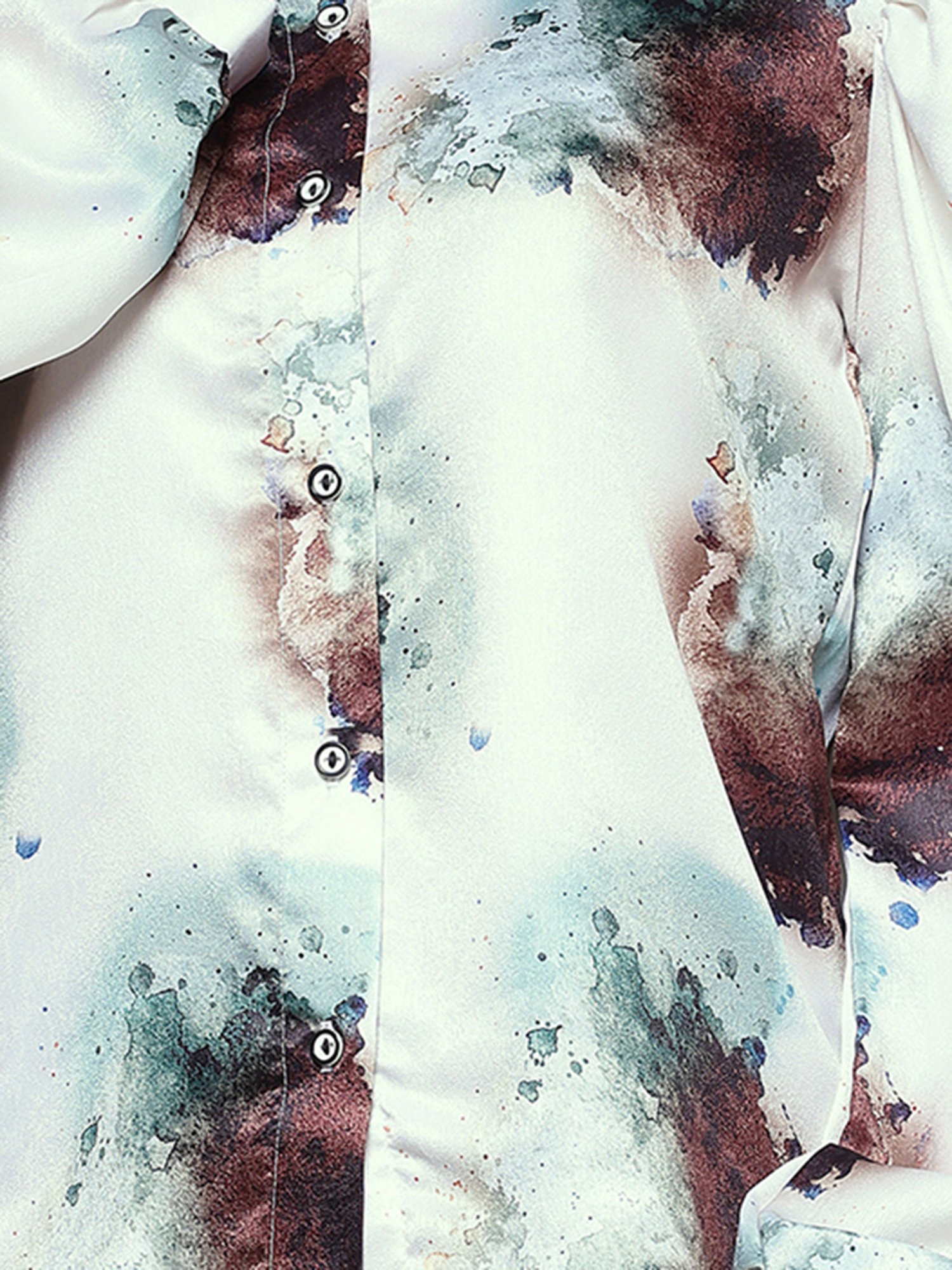 SELVIA Multicolor Tie - Dye Shirt