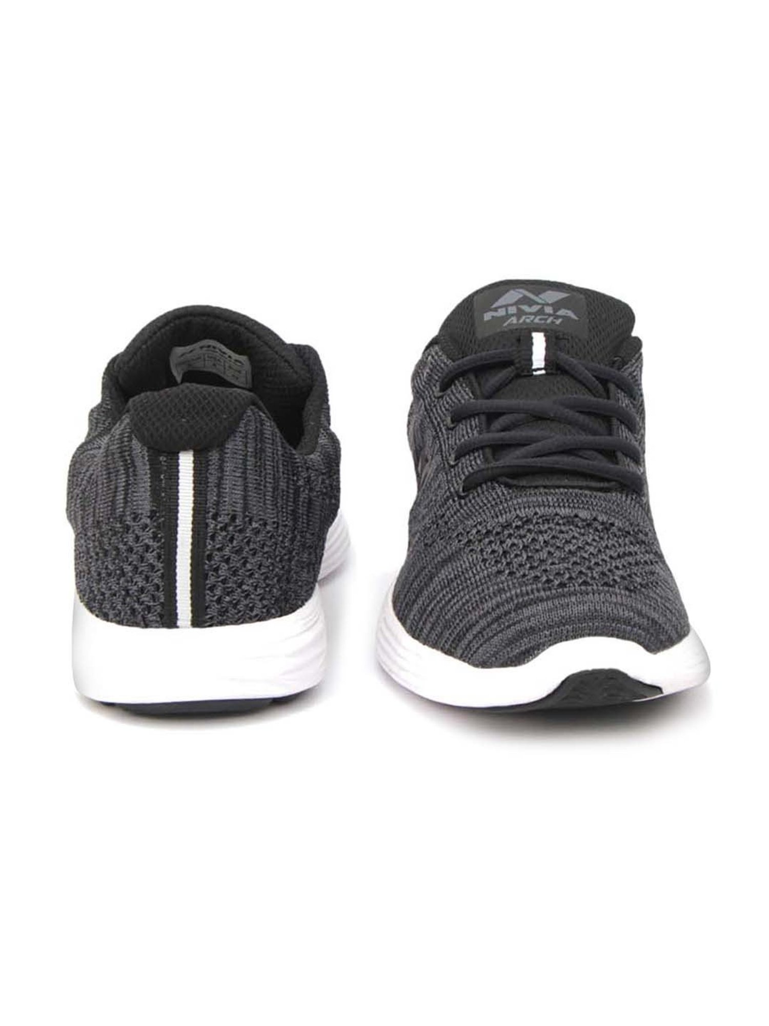 Nivia Men's Arch Jogger Black Running Shoes