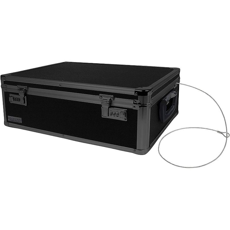 Vaultz Locking Storage Chest - Tactical Black