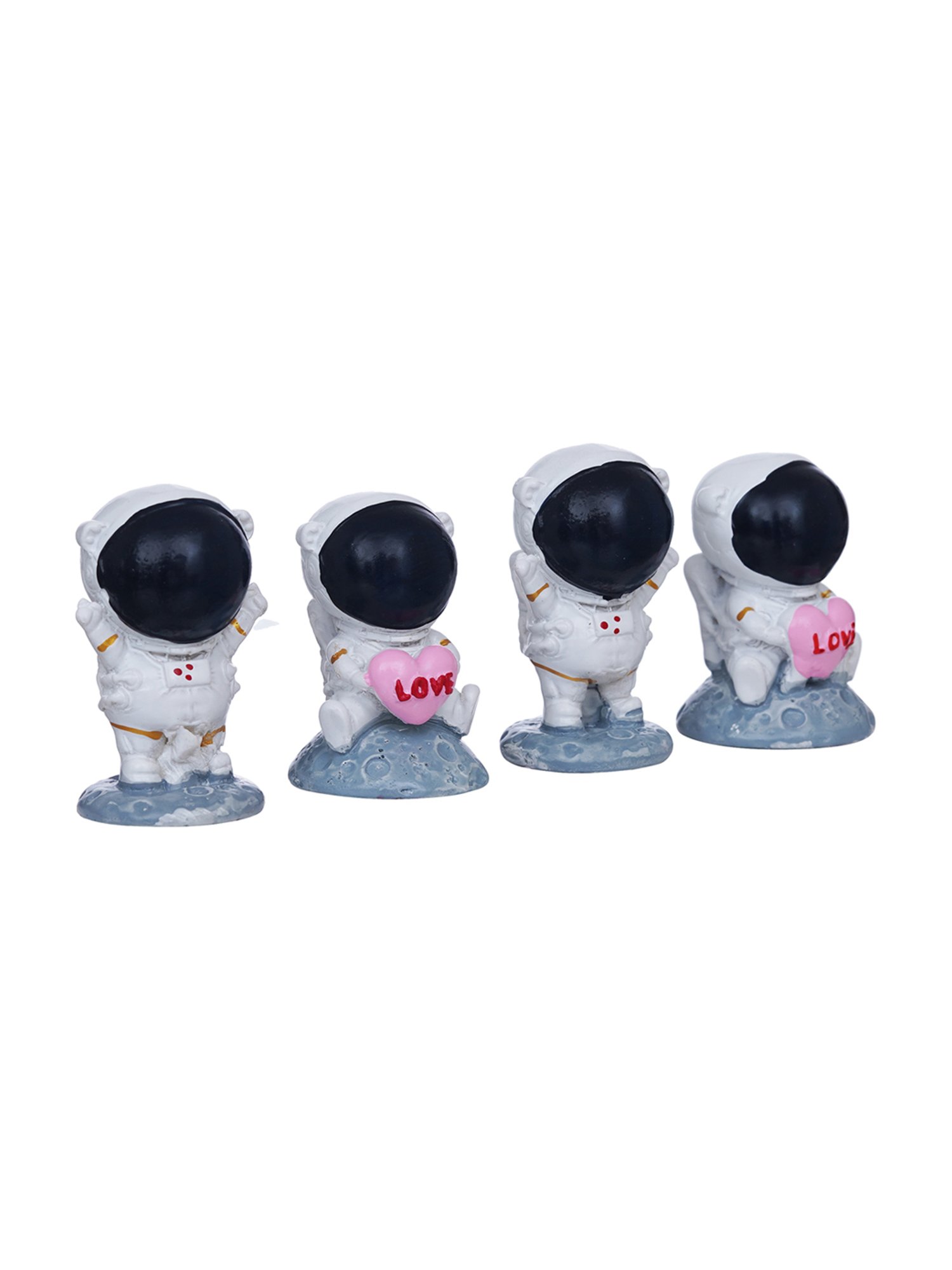 eCraftIndia Solid Polyresin Astronaut Statues