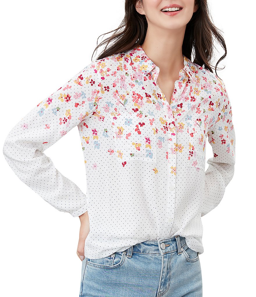 Joules Woven Elvina Button Front Shirt