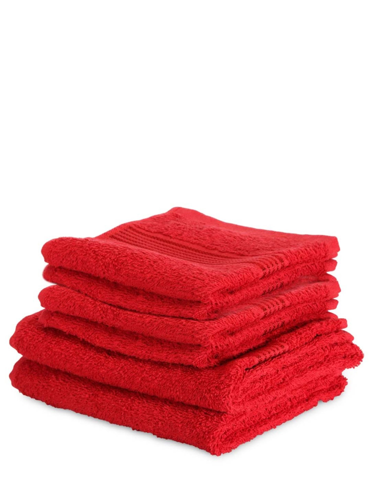 Bianca D`ross Red Cotton 380 GSM Super Absorbent Towel Set