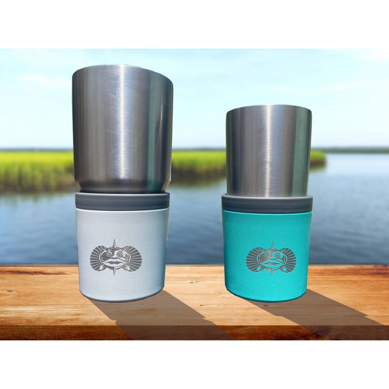 Toadfish Non-tipping Anchor Cup & Bottle Holder – Teal