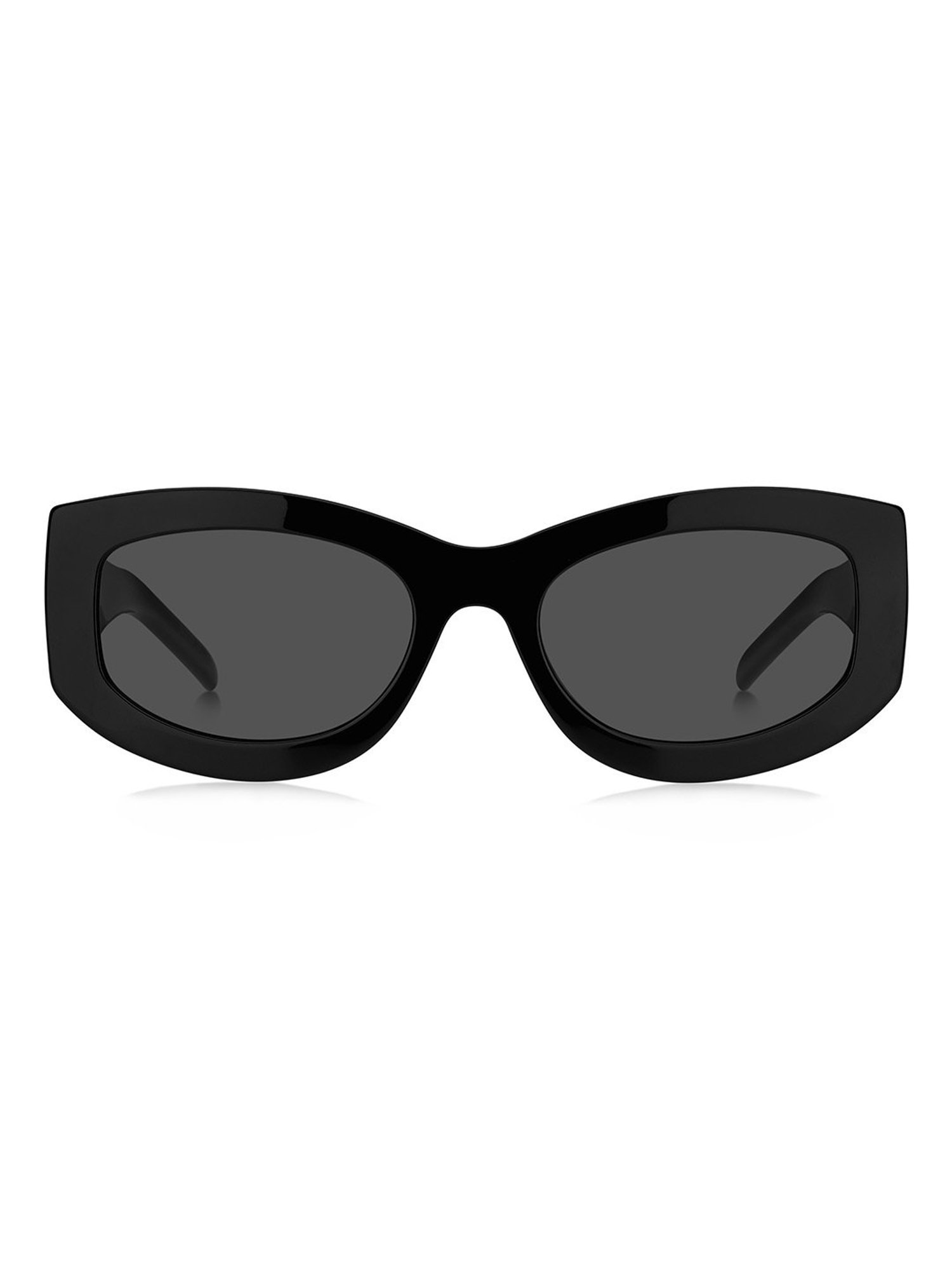 Hugo Boss Grey Cat Eye Sunglasses for Women