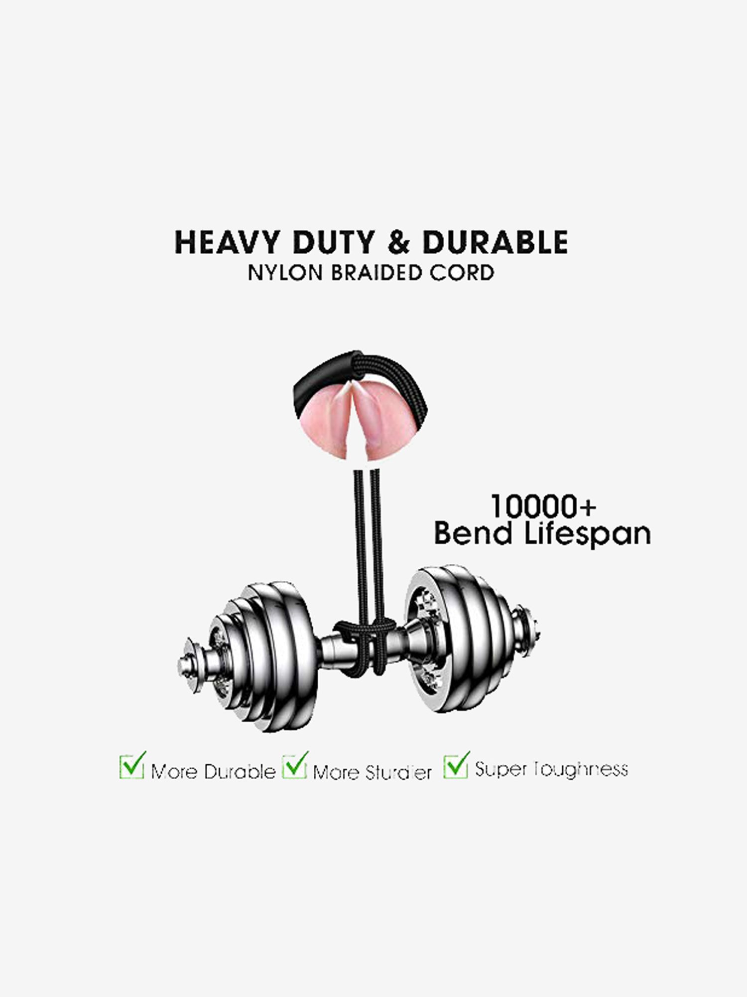 Moerdon MUC-C4C100W 100 Watt Fast Charging Data transfer Cable (Black)