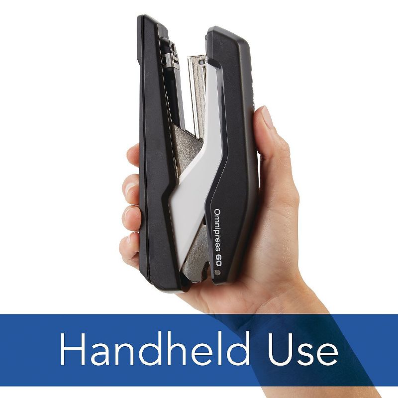 Rapid Supreme Omnipress SO60 Heavy-Duty Full Strip Stapler Black/Gray 5000590