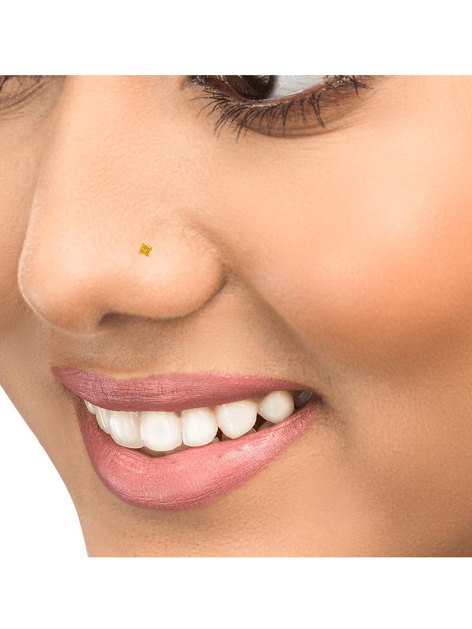 P.C. Chandra Jewellers 22k Gold Nosepin for Women