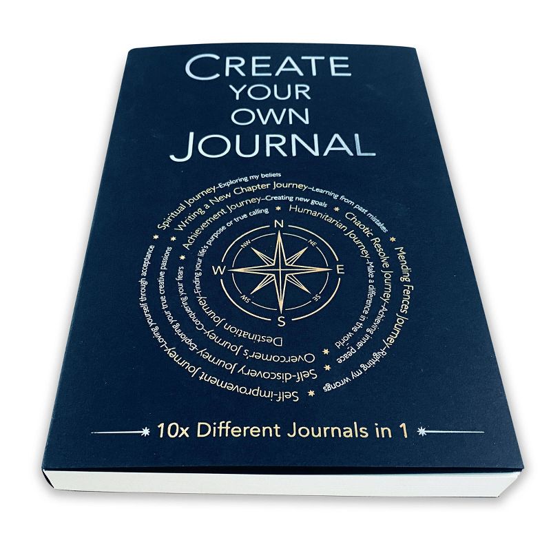 Guided Journal 5.6"x 8.3" Create Your Own Journal - Piccadilly