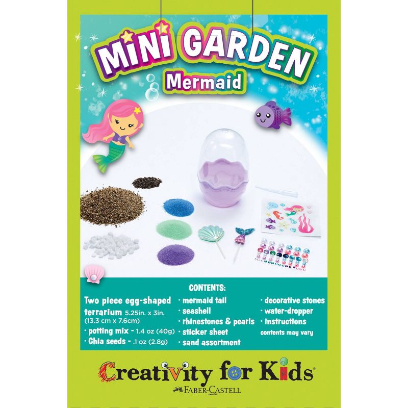 Creativity For Kids Mini Garden Mermaid Craft Kit