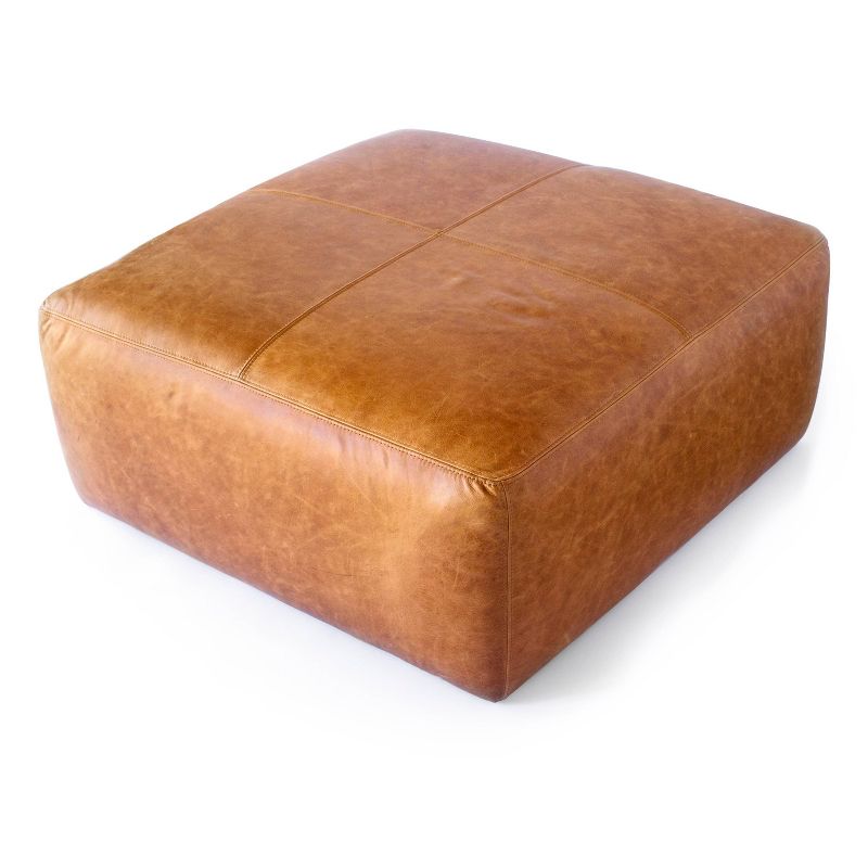 Yosemite Ottoman Cognac Tan - Poly & Bark