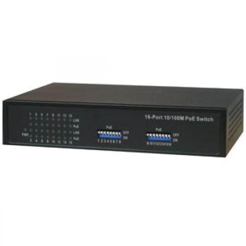 LTS POE-SW1600E LTS 16 Port Network PoE Switch-max 120W