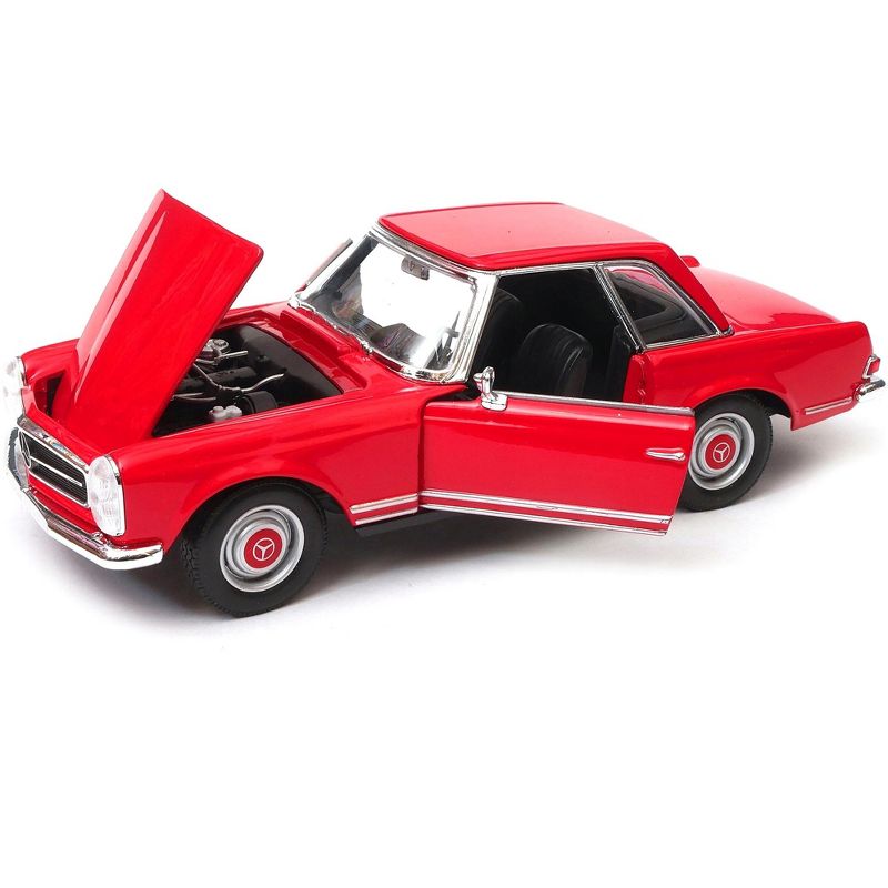1963 Mercedes Benz 230SL Coupe Red "NEX Models" 1/24 Diecast Model Car by Welly