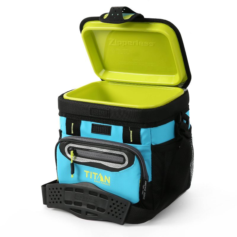 California Innovations Titan Deep Freeze 6qt Zipperless HardBody Cooler - Blue