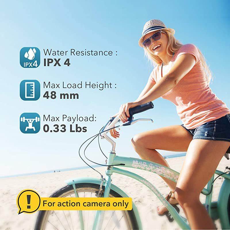 3Axis Gimbal Stabilizer for GoPro 8 Action Camera Handheld Gimbal Tripod Mount SplashProof Wireless Control for Gopro Hero 876543 Osmo ActionSJ CAMYI CamSony RX0  iSteady Pro3