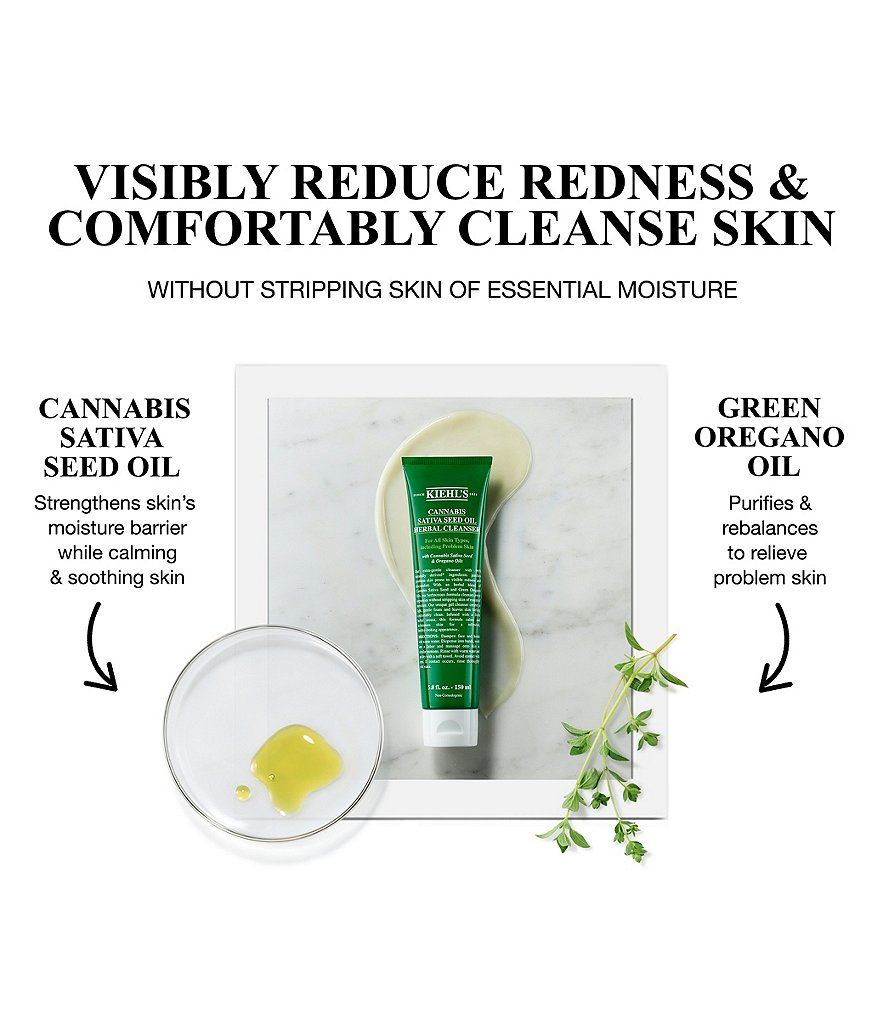 Kiehl's Since 1851 Cannabis Sativa Seed Oil Herbal Cleanser