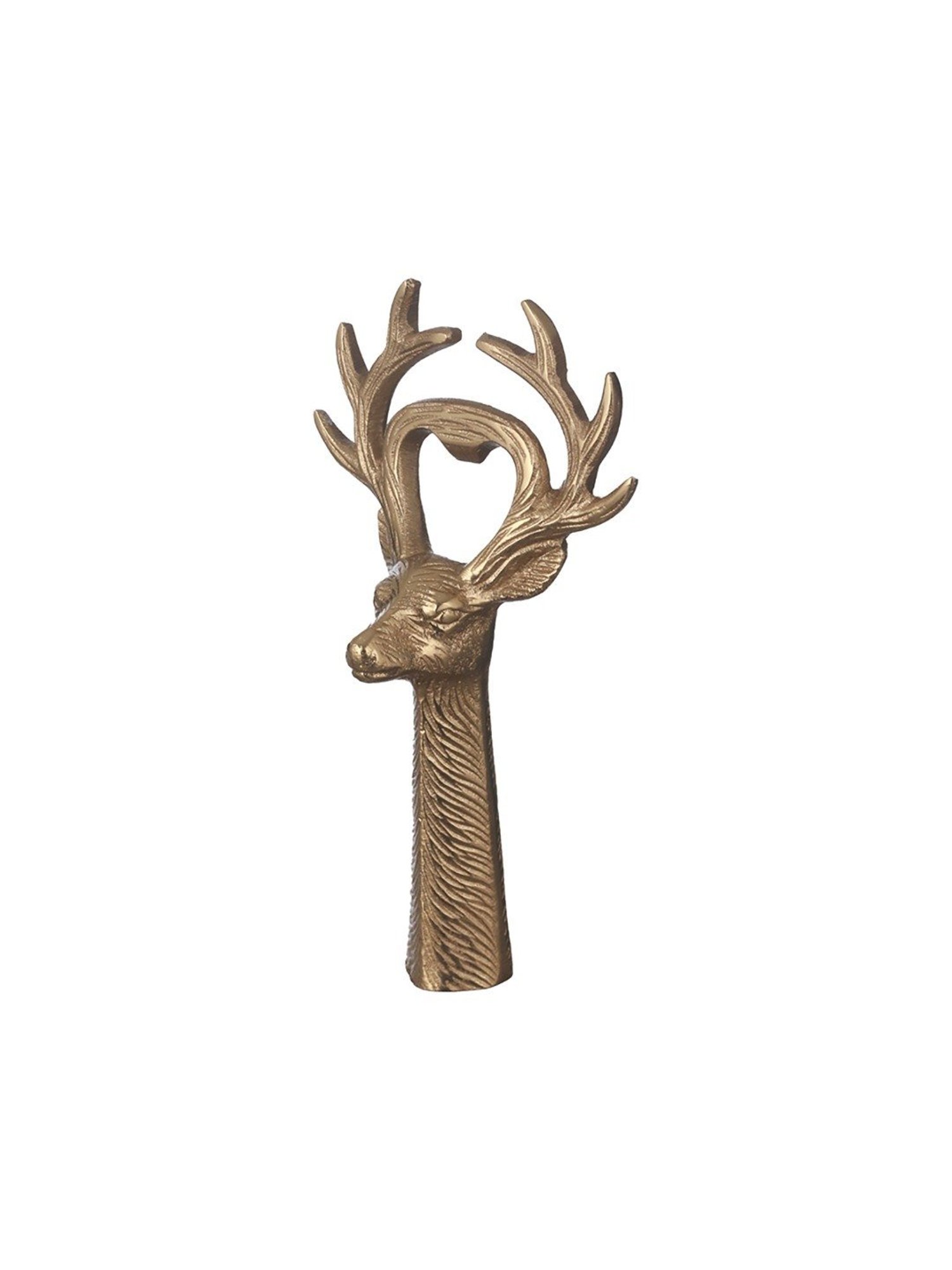 Trovea's Deer Design Golden Bottle Cap Opener