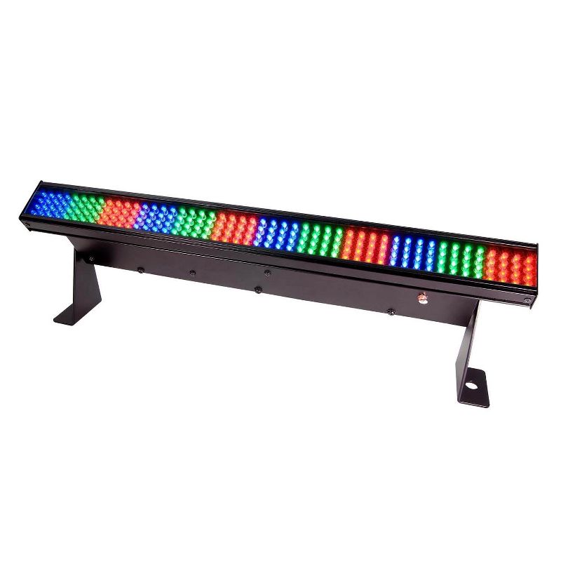 Chauvet Colorstrip Mini 19" DMX LED Stage Wash Bar Light, 4 Pack + Carry Case