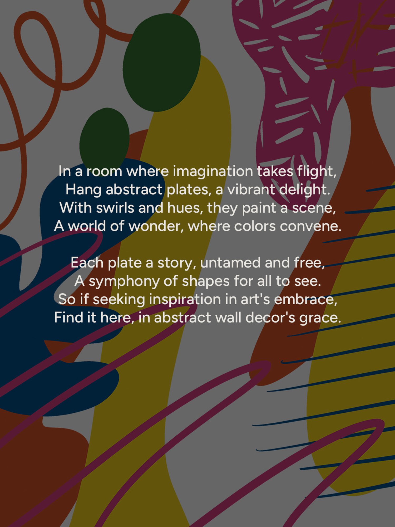 18"x24" 83 Oranges Juicy Surprise Unframed Wall Poster Print Blue - Deny Designs