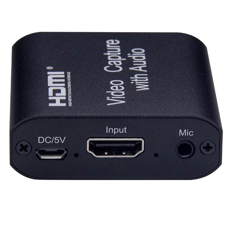 HDMI Video Capture Card Video HDMI Capture Card HDMI to USB Video Capture + Audio fr PC Laptop HD Camera PS4 Game Live Streaming