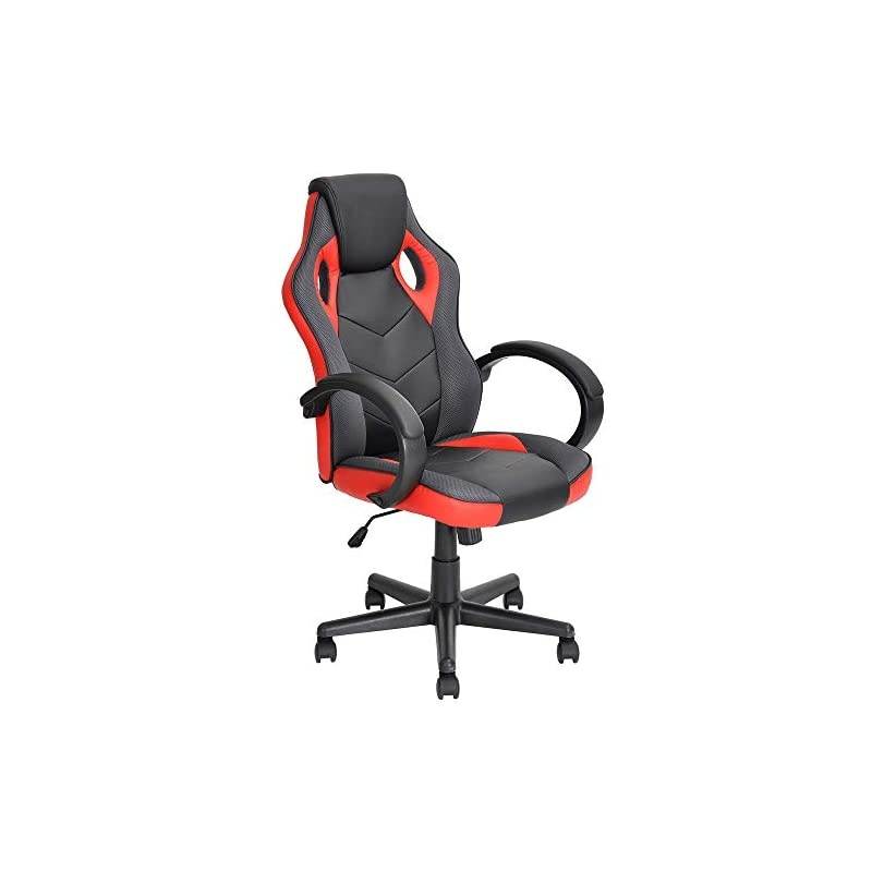 Game Chair Ergonomic Computer Seat Faux Leather Office Racing Desk Chair