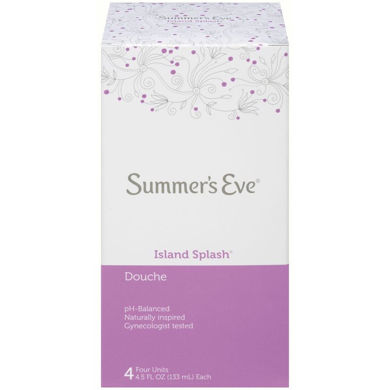 Summer's Eve Island Splash Feminine Douche - 4ct