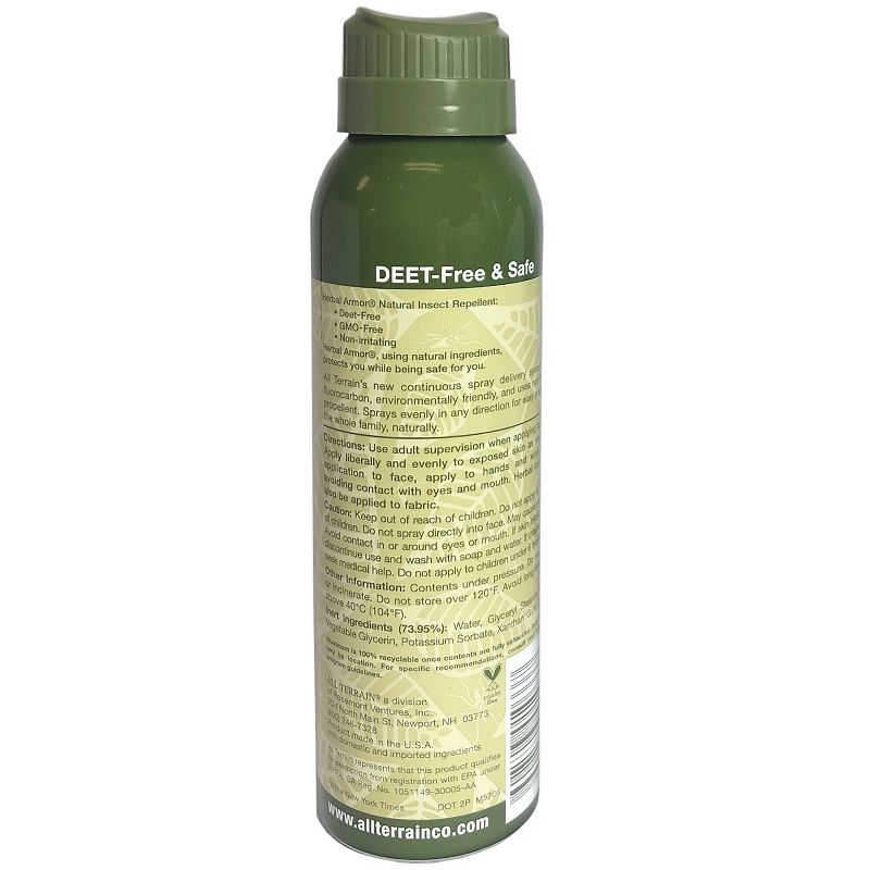 3oz Travel Size Natural Insect Repellent Continuous Spray - All Terrain
