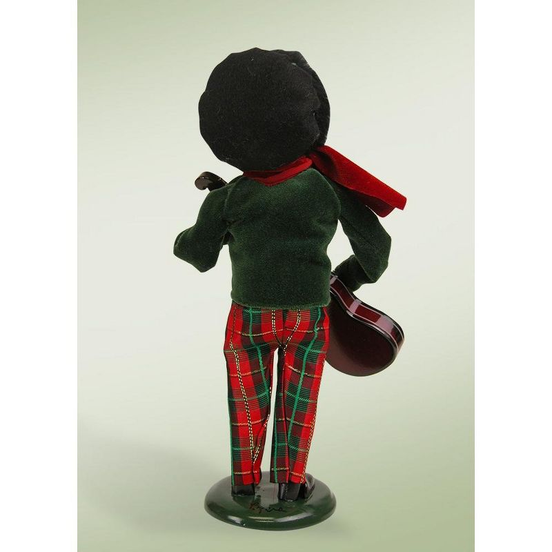Byers Choice 9.75" Festive Seasons Family Boy with Instrument Christmas Figure