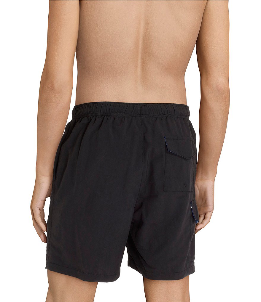 Tommy Bahama Big & Tall Naples Coast Solid 6#double; and 8#double; Inseam Swim Trunks
