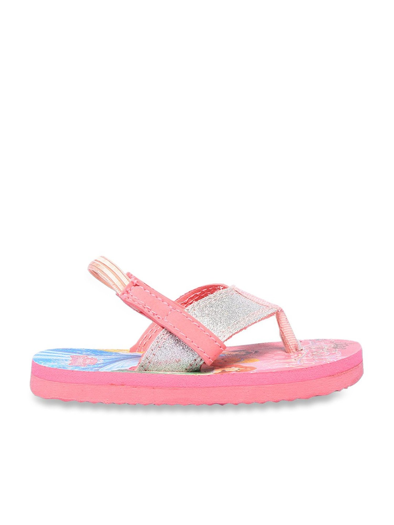 Disney by Bata Kids Pink Flip Flops