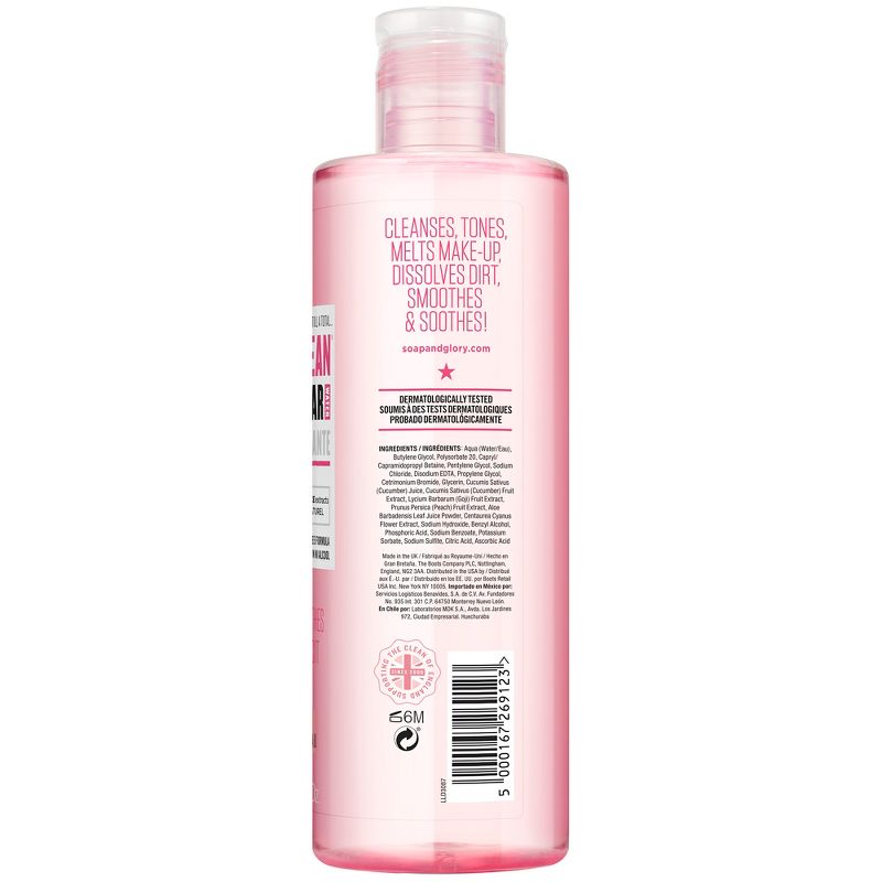 Soap & Glory Glamour Clean 5-in-1 Magnetizing Micellar Make Up Remover - 11.8oz